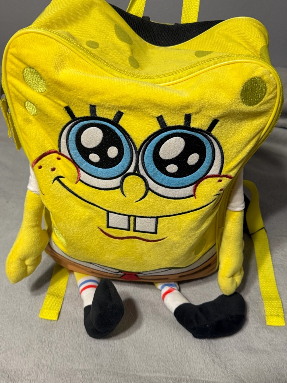 Universal Studios Exclusive SpongeBob SquarePants Plush Backpack